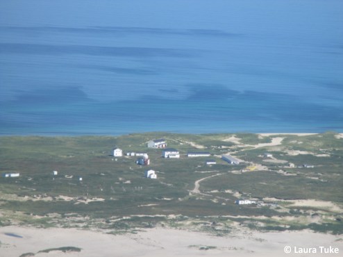 Bird's eye view of main station
