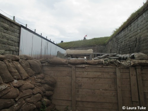 Halifax citadel fort trenches